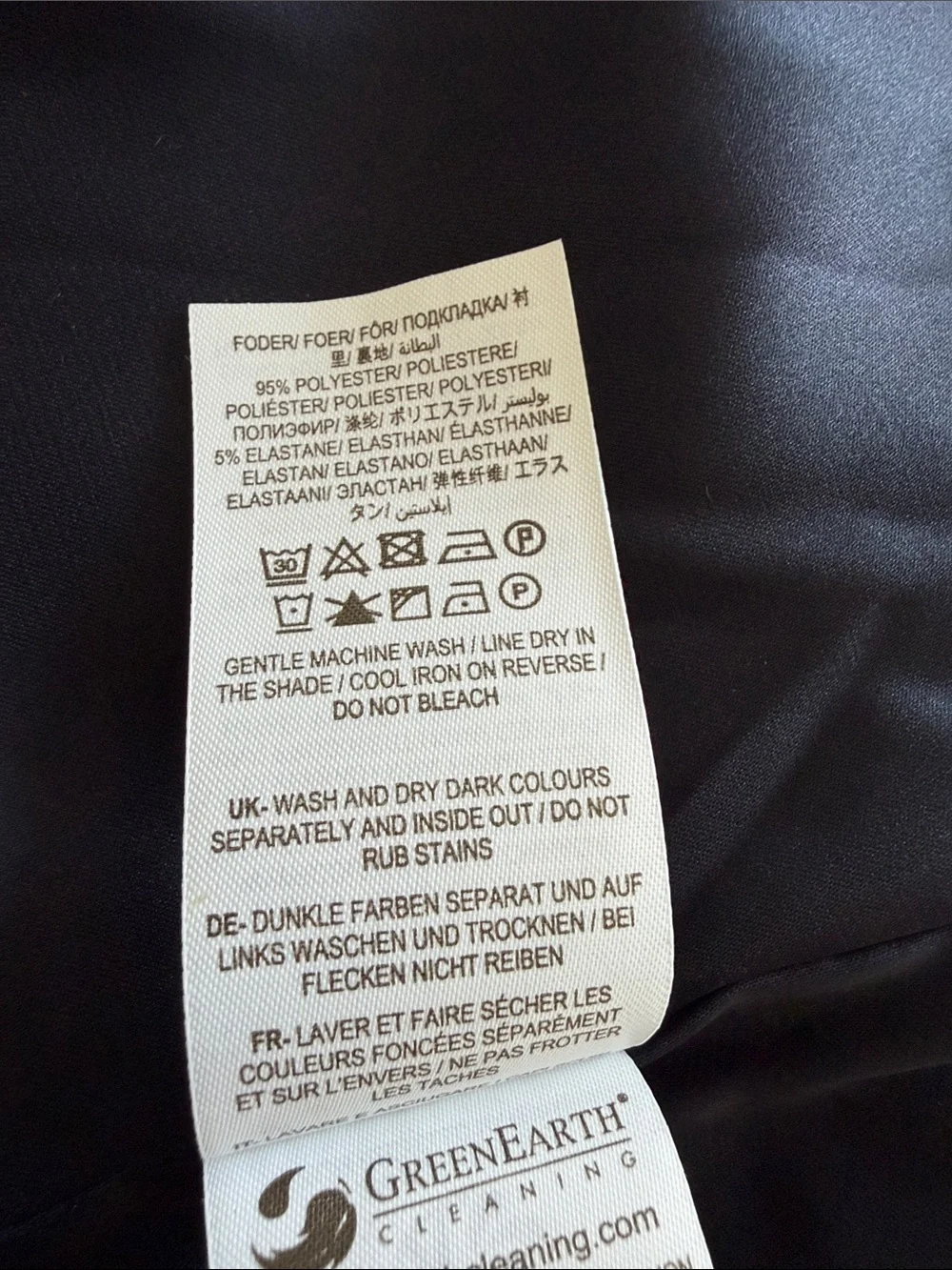 Boden Navy Blue Fit Flare Midi Dress 3/4 Sleeve Work Career Size 8L Long